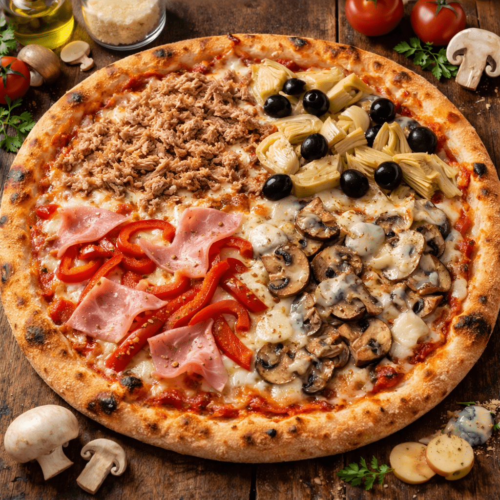 PIZZA QUATTRO STAGIONI